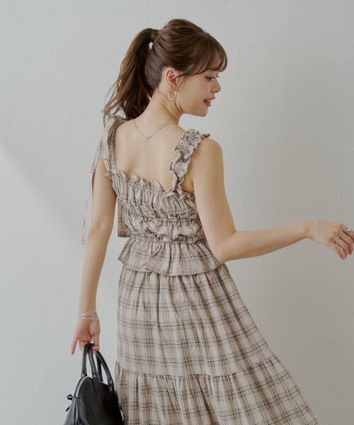 【新品未使用】TO BE CHIC ワンピース セール】 スラブボイル ワンピース （ロング・マキシ丈