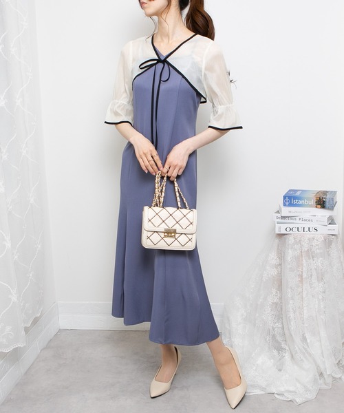 着物生地　ワンピース　ボレロ　アンサンブル ☆黒留袖アンサンブル*ノースリーブワンピース+ボレロ*着物*正絹