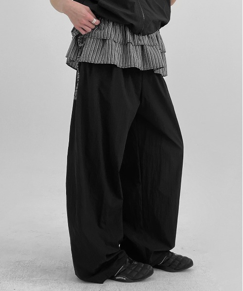 BLACKUP（ブラックアップ）の「[MADE] クールスト切替ワイド2WAYバンディングパンツ（その他パンツ・レディース・ブラック/ブルー/チャコール・FREE）」の19枚目の写真