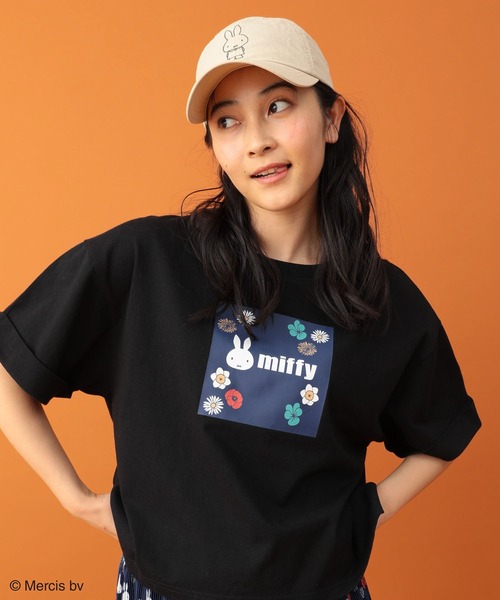 ミッフィー希少・bag in 花柄Tシャツ FREAK'S STORE/別注/Nijntje/ナインチェ miffy/ミッフィー