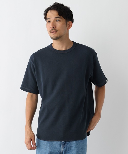 BE:FIRST ワッフル Tシャツ Mサイズ improves スターロゴ刺繍 オーバーサイズ ワッフルTシャツ