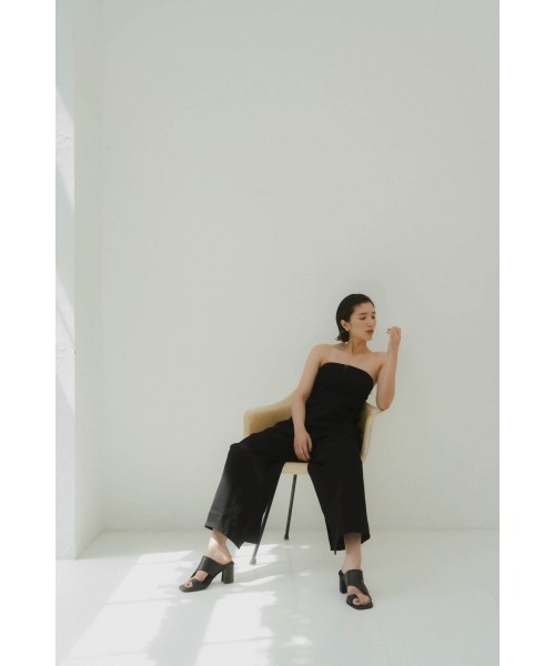 Knuth Marf(クヌースマーフ)の「lace up bare tunic(その他トップス・レディース・ブラック・FREE)」の5枚目の写真