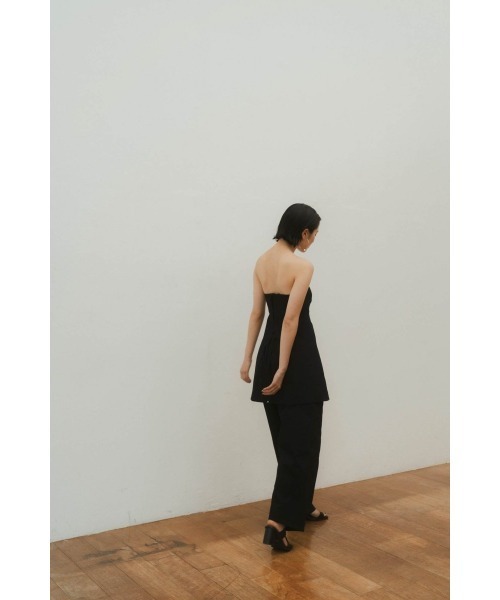 Knuth Marf(クヌースマーフ)の「lace up bare tunic(その他トップス・レディース・ブラック・FREE)」の7枚目の写真
