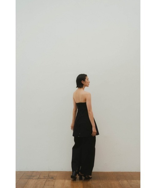 Knuth Marf(クヌースマーフ)の「lace up bare tunic(その他トップス・レディース・ブラック・FREE)」の10枚目の写真