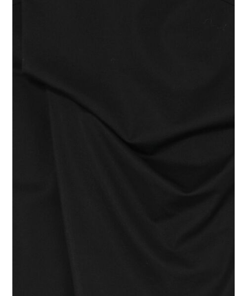 UN3D.（アンスリード）の「DRAPE COCOON TOP / ドレープコクーントップ（Tシャツ/カットソー・レディース・カーキ/ブラック/ホワイト・36/38）」の5枚目の写真