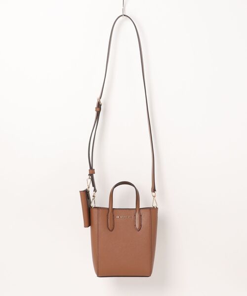 MICHAEL KORS(マイケルコース)の「VINCENT サフィアーノレザー クロスボディ ウィズ カードケース アタッチ エクストラスモール(ショルダーバッグ・レディース・ブラウン系・FREE)」の11枚目の写真