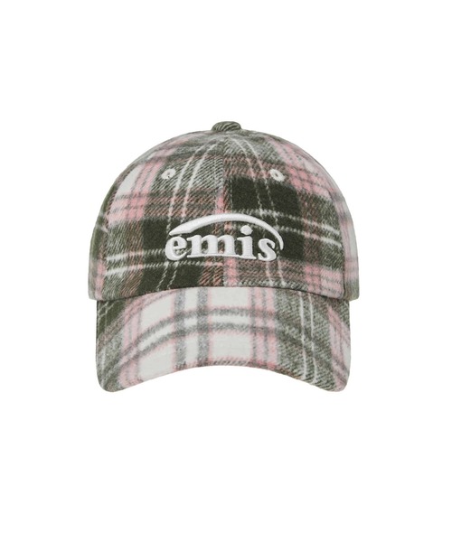 EMIS(イミス)の「MULTI COLOR CHECK BALL CAP(キャップ・レディース・ベージュ/オレンジ/ピンク・FREE)」の3枚目の写真