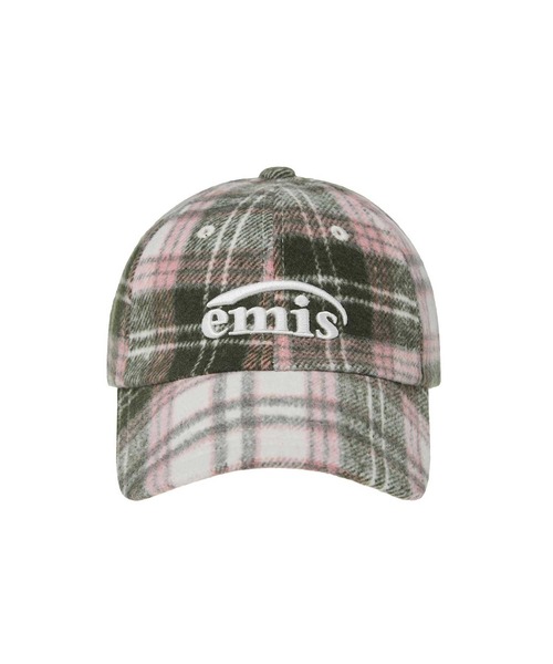 EMIS(イミス)の「MULTI COLOR CHECK BALL CAP(キャップ・レディース・ベージュ/オレンジ/ピンク・FREE)」の12枚目の写真