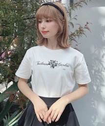 an another angelus | ブーケロゴプリントＴ(Tシャツ/カットソー)