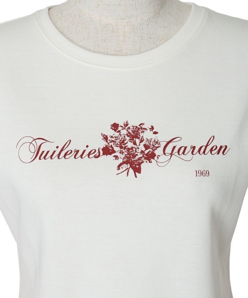 an another angelus（アンアナザーアンジェラス）の「【パリジェンヌ】ブーケロゴプリントＴ　夏服（Tシャツ/カットソー・レディース・ホワイト×レッド/ホワイト×ブラック・1/2）」の20枚目の写真