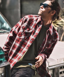 WONDER WALL MOTEL（ワンダーウォールモーテル）の「ms6137- WESTERN CHECK SHIRT ウエスタンチェックシャツ（シャツ/ブラウス）」
