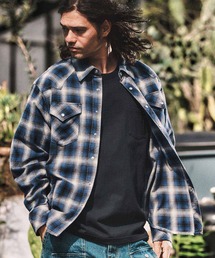 WONDER WALL MOTEL（ワンダーウォールモーテル）の「ms6137- WESTERN CHECK SHIRT ウエスタンチェックシャツ（シャツ/ブラウス）」