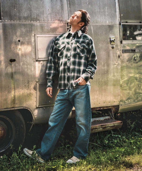 ms6137- WESTERN CHECK SHIRT ウエスタンチェックシャツ（シャツ