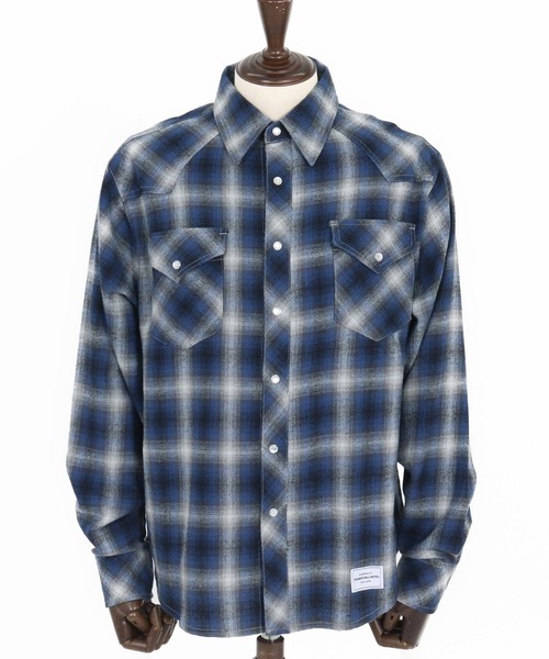 ms6137- WESTERN CHECK SHIRT ウエスタンチェックシャツ（シャツ