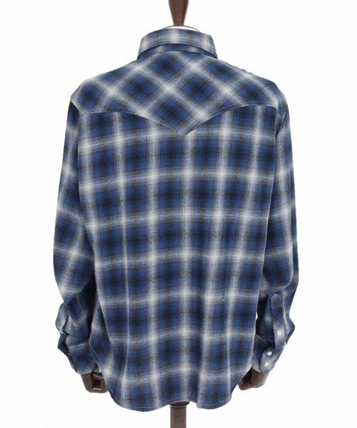 ms6137- WESTERN CHECK SHIRT ウエスタンチェックシャツ（シャツ