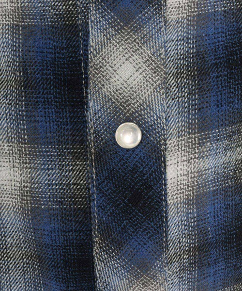 WONDER WALL MOTEL(ワンダーウォールモーテル)の「ms6137- WESTERN CHECK SHIRT ウエスタンチェックシャツ(シャツ/ブラウス・メンズ・グリーン/ブルー/レッド・S/M/L/XL)」の19枚目の写真