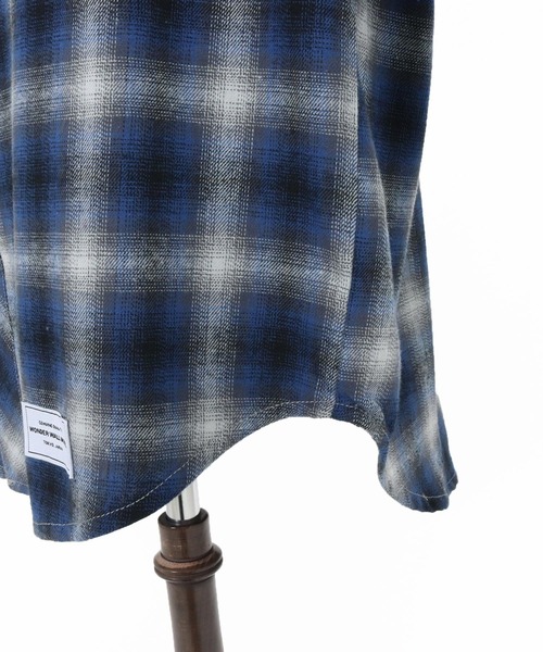WONDER WALL MOTEL(ワンダーウォールモーテル)の「ms6137- WESTERN CHECK SHIRT ウエスタンチェックシャツ(シャツ/ブラウス・メンズ・グリーン/ブルー/レッド・S/M/L/XL)」の22枚目の写真