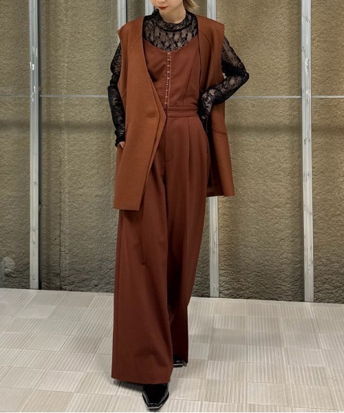 2WAY HOOK ARRANGE SALOPETTE PANTS（サロペット/オーバーオール