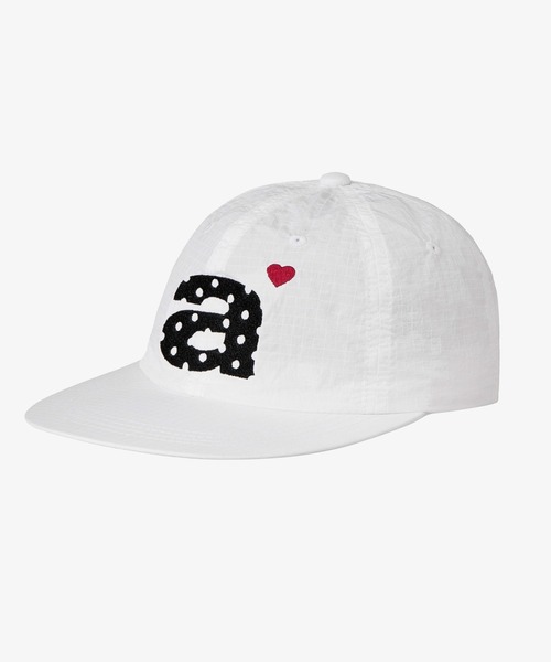 AEAE ♥ DOT SMALL LETTER NYLON CAP /追跡付 MUSINSA | AEAE DOT SMALL LETTER NYLON CAP [BLACK]