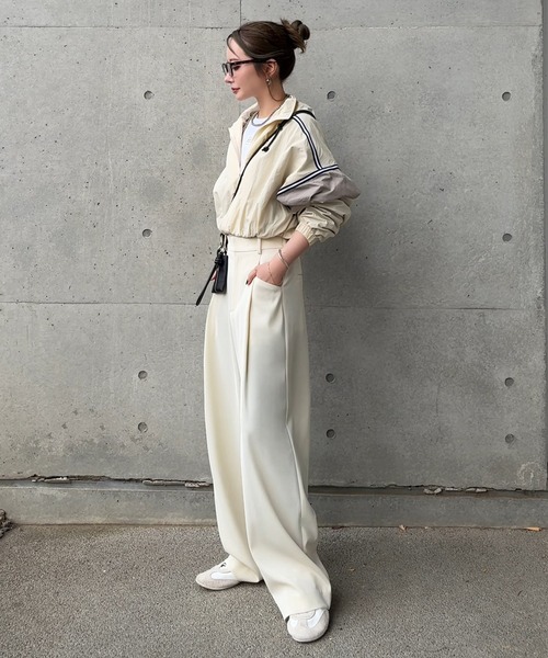 LAULEN（ローレン）の「track jacket / 配色ライントラックジャケット 