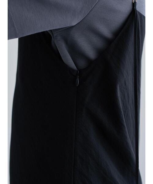 Te chichi（テチチ）の「前後2WAYフィブリルキャミワンピース《2025summer catalog item》（ワンピース・レディース・ブラウン/ブラック・F）」の14枚目の写真