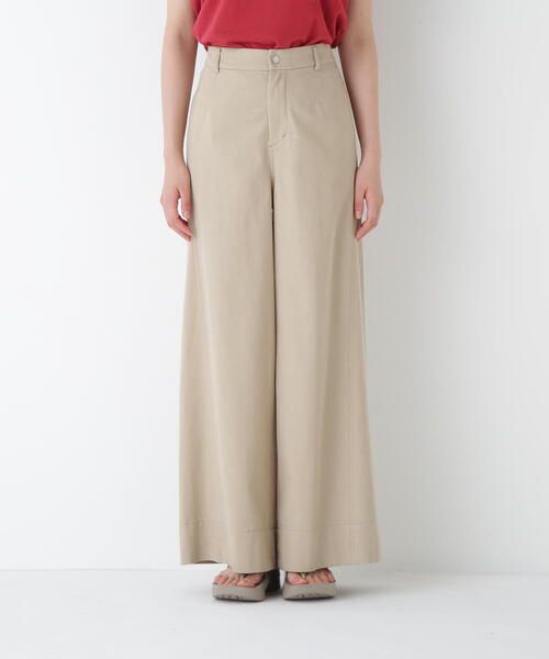 human woman（ヒューマンウーマン）の「◆【4サイズ展開】ライトオンスデニムツイストバギーパンツ（デニムパンツ・レディース・ベージュ/ブラック/ブルー・LARGE/MEDIUM/SMALL/X-SMALL）」の12枚目の写真