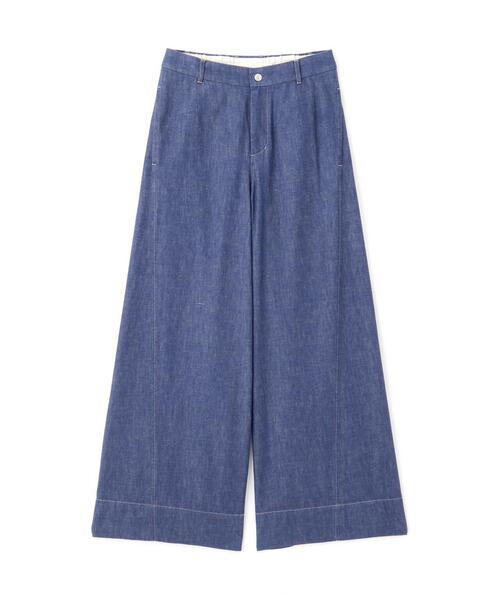 human woman（ヒューマンウーマン）の「◆【4サイズ展開】ライトオンスデニムツイストバギーパンツ（デニムパンツ・レディース・ベージュ/ブラック/ブルー・LARGE/MEDIUM/SMALL/X-SMALL）」の15枚目の写真