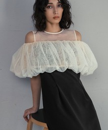 バルーンフォルム セット ドレス 結婚式 ワンピース パーティードレス オケージョンドレス お呼ばれ 二次会 ディナー リゾート 成人式 同窓会 謝恩会