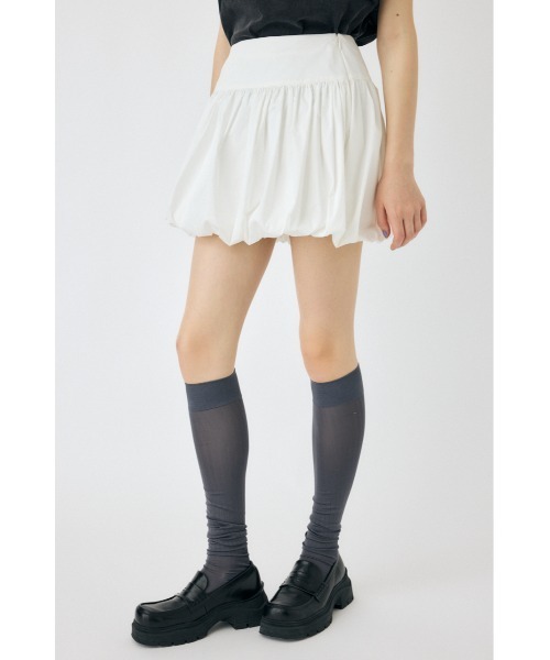 MOUSSY(マウジー)の「BALLOON ミニスカート(スカート・レディース・ブラック/オフホワイト・1/2)」の20枚目の写真