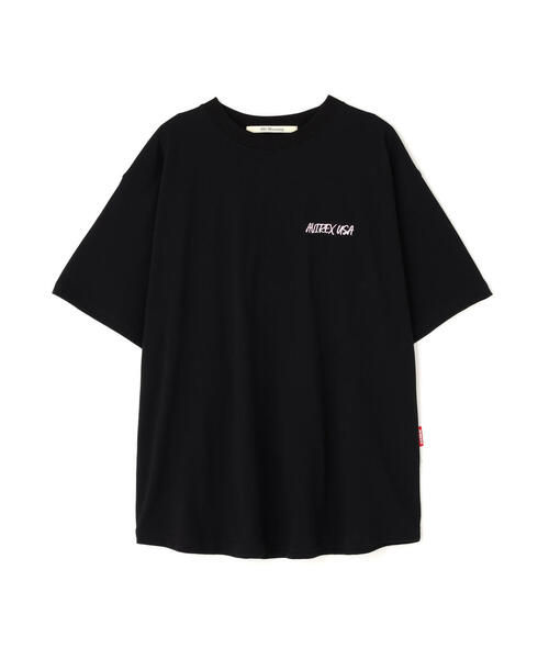 AVIREX(アヴィレックス)の「《直営店限定》GRAFFITI EMB T-SHIRT/グラフィティー刺繍Tシャツ(Tシャツ/カットソー・レディース・ミント/ホワイト/ブラック・F)」の12枚目の写真