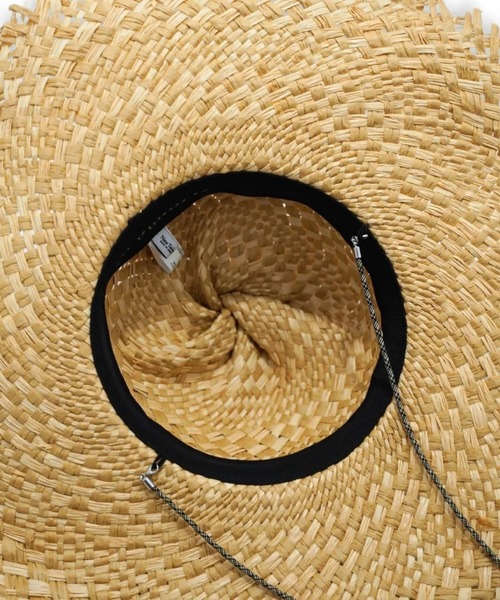 my beautiful landlet（マイビューティフルランドレット）の「【my beautiful landlet】 RAFFIA × PAPER HAT（ハット・メンズ・ナチュラル/ブラック/マルチ・FREE）」の22枚目の写真
