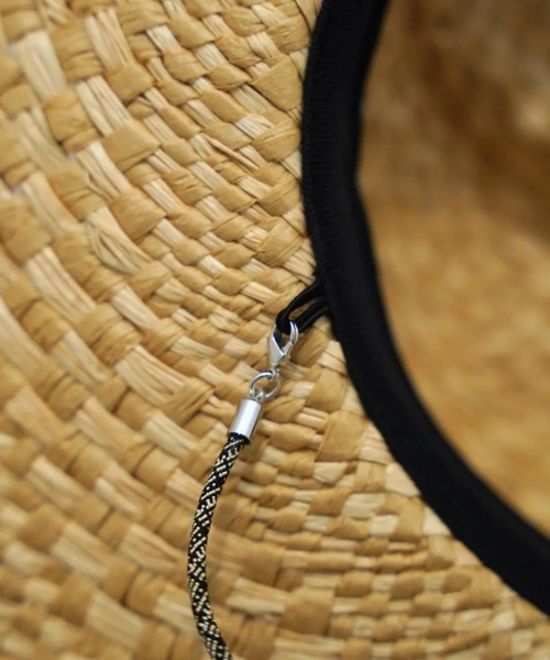 my beautiful landlet（マイビューティフルランドレット）の「【my beautiful landlet】 RAFFIA × PAPER HAT（ハット・メンズ・ナチュラル/ブラック/マルチ・FREE）」の21枚目の写真