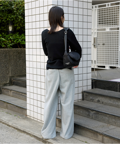 JOURNAL STANDARD(ジャーナルスタンダード)の「ウォッシャブル WPEヘンリープルオーバー(ニット/セーター・レディース・チャコールグレー/ブラック/グリーン/ベージュ/イエロー・FREE)」の13枚目の写真