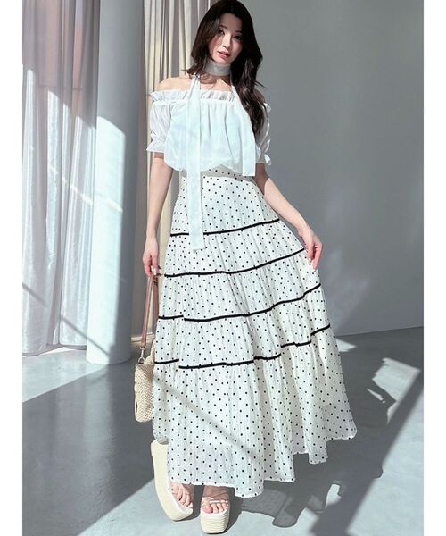 RESEXXY（リゼクシー）の「クリアウェッジサンダル（サンダル・レディース・アイボリー/ブラック・SMALL/MEDIUM/LARGE）」の5枚目の写真