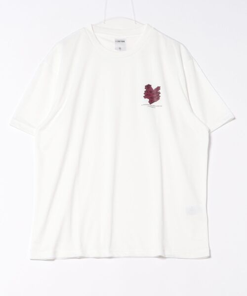 ZOO YORK(ズーヨーク)の「【ZOO YORK/ズーヨーク】胸プリントロゴTシャツ(Tシャツ/カットソー・メンズ・ブルー/ホワイト/ベージュ/ブラック・MEDIUM/LARGE/X-LARGE)」の2枚目の写真