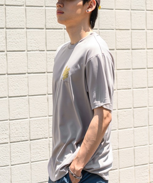ZOO YORK(ズーヨーク)の「【ZOO YORK/ズーヨーク】胸プリントロゴTシャツ(Tシャツ/カットソー・メンズ・ブルー/ホワイト/ベージュ/ブラック・MEDIUM/LARGE/X-LARGE)」の12枚目の写真