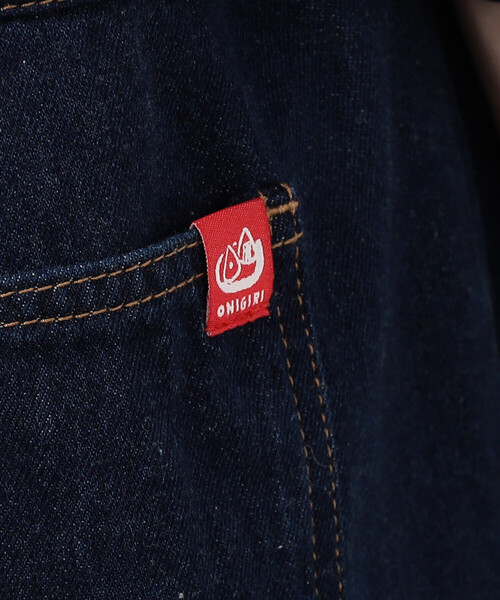 ONIGIRI(オニギリ)の「デニムジャンパースカート(ワンピース・レディース・ネイビー/チャコール・LARGE/MEDIUM)」の22枚目の写真