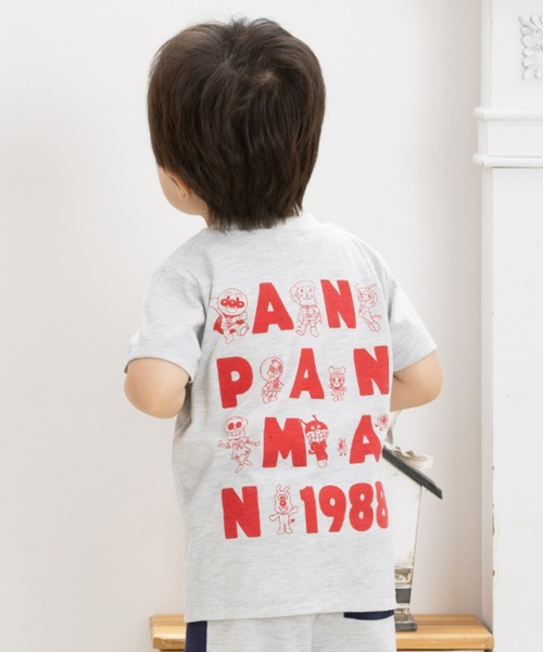 ANPANMAN KIDS COLLECTION（アンパンマンキッズコレクション）の「ANPANMANロゴ半袖Tシャツ（Tシャツ/カットソー・キッズ・オフホワイト/杢グレー・80ｃｍ/90cm/110cm/100cm/120cm）」の6枚目の写真