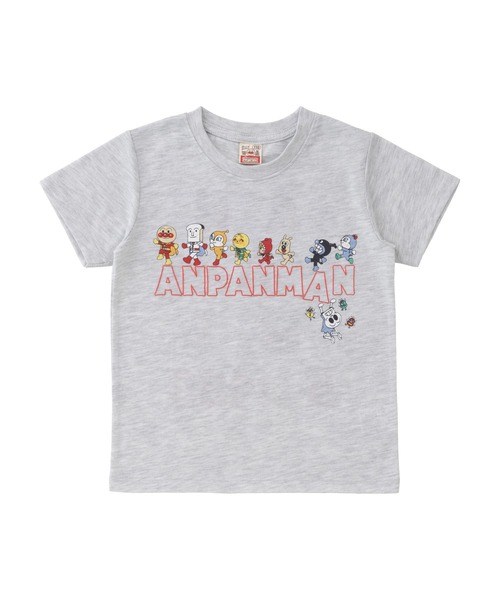 ANPANMAN KIDS COLLECTION（アンパンマンキッズコレクション）の「ANPANMANロゴ半袖Tシャツ（Tシャツ/カットソー・キッズ・オフホワイト/杢グレー・80ｃｍ/90cm/110cm/100cm/120cm）」の7枚目の写真