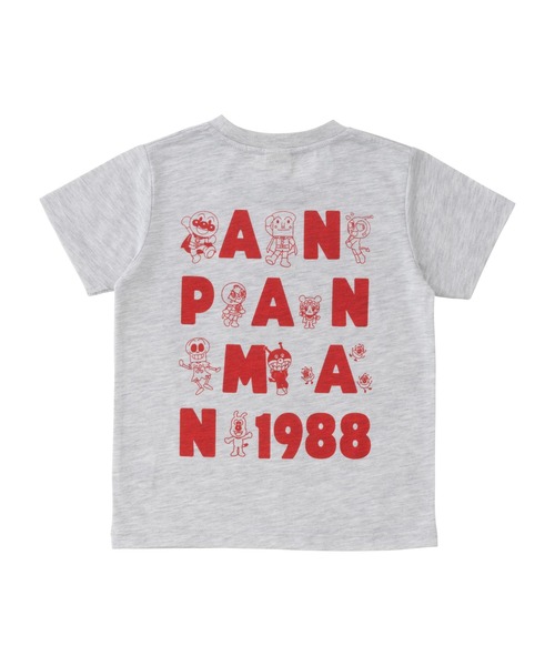 ANPANMAN KIDS COLLECTION（アンパンマンキッズコレクション）の「ANPANMANロゴ半袖Tシャツ（Tシャツ/カットソー・キッズ・オフホワイト/杢グレー・80ｃｍ/90cm/110cm/100cm/120cm）」の8枚目の写真