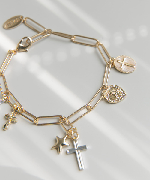 セール】クロスコインチャームブレスレット（ブレスレット）｜SMELLY