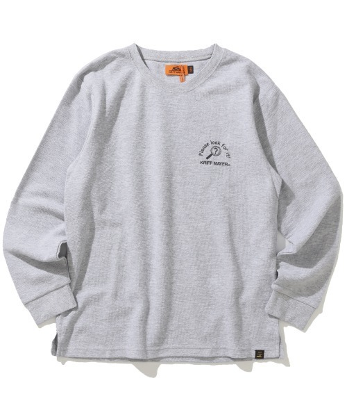 KRIFF MAYER Kid's Collection（クリフメイヤーキッズコレクション）の「【綿100％・蓄光】Wフェイスプリントクルー(池の生物）（Tシャツ/カットソー・キッズ・グレー/カーキ/イエロー/チャコール・170/160/150/140/130/120）」の20枚目の写真