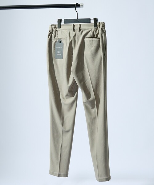 ABAHOUSE(アバハウス)の「【セットアップ対応】トリコットメッシュ イージースラックス/ ストレッチ 軽量 防シワ性(スラックス・メンズ・ダークネイビー/グレイッシュベージュ/ブラック・46/44/48/50)」の6枚目の写真