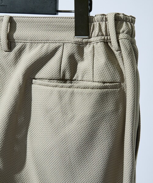 ABAHOUSE(アバハウス)の「【セットアップ対応】トリコットメッシュ イージースラックス/ ストレッチ 軽量 防シワ性(スラックス・メンズ・ダークネイビー/グレイッシュベージュ/ブラック・46/44/48/50)」の8枚目の写真