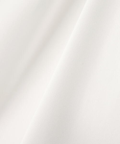 PROPORTION BODY DRESSING（プロポーションボディドレッシング）の「ツイスト半袖ブラウス / 1215210610（シャツ/ブラウス・レディース・ベージュ系その他/ホワイト/ブラウン・MEDIUM/SMALL）」の11枚目の写真