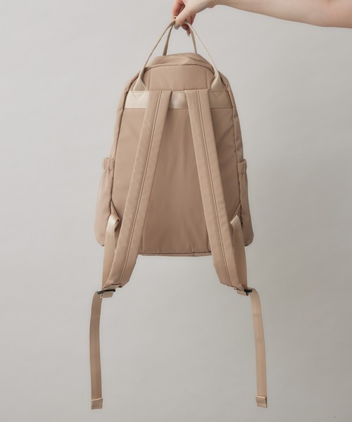 KATHARINE ROSS(キャサリンロス)の「【KATHARINE ROSS】【TREASURE TOPKAPI】ドロストポケットリュック(バックパック/リュック・レディース・ブラック/ベージュ・MEDIUM)」の13枚目の写真