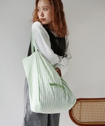 Port | 【 Port / ポート 】 サッカー ストライプ 刺繍ロゴ トートバッグ #_(トートバッグ)