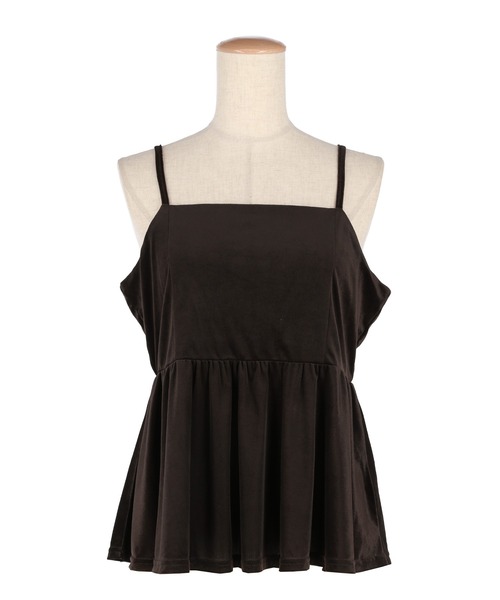 新品未使用】完売商品！ココディール ベロアビスチェキャミソール