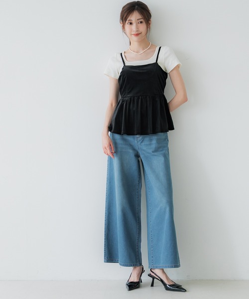 coca（coca）（コカ）の「ベロアビスチェ（キャミソール）」 - WEAR