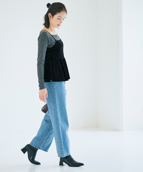 即完COCODEAL ベロアビスチェキャミソール 15.jpg